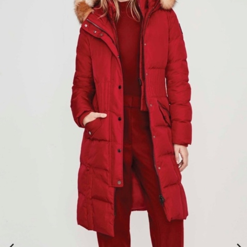 Pajar Women's Cherry Red Puffer Jacket